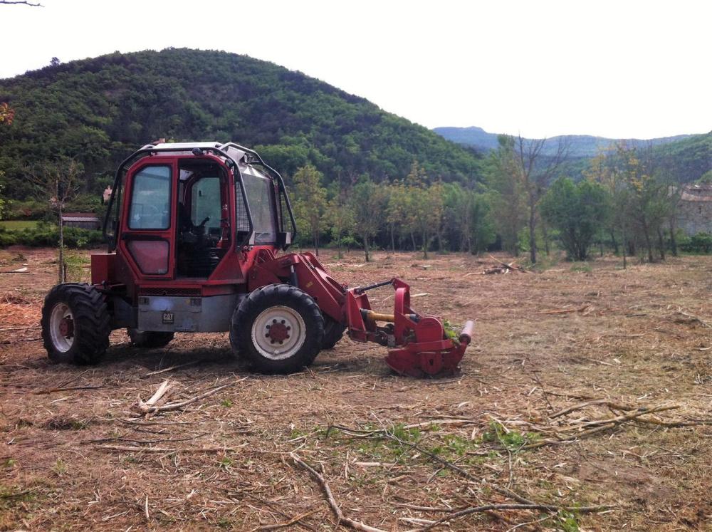 Broyage forestier Isère
