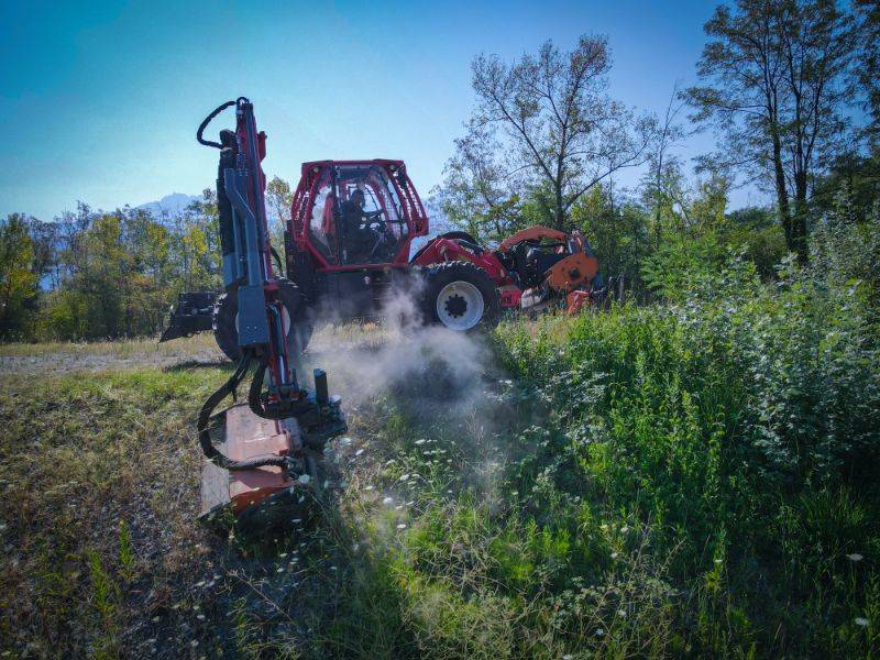 machine fauchage